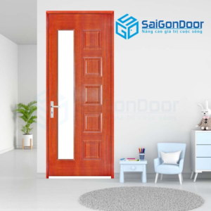 Thi công cửa gỗ phòng ngủ Sài Gòn Door tại Đắk Lắk