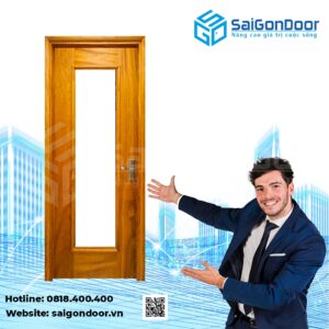 Cửa gỗ phòng vệ sinh SaiGonDoor