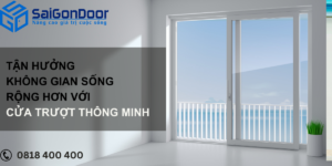 Tận Hưởng Không Gian Sống Rộng Hơn Với Cửa Trượt Thông Minh