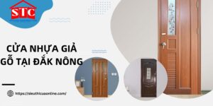 Cửa Nhựa giả Gỗ Đắk Nông