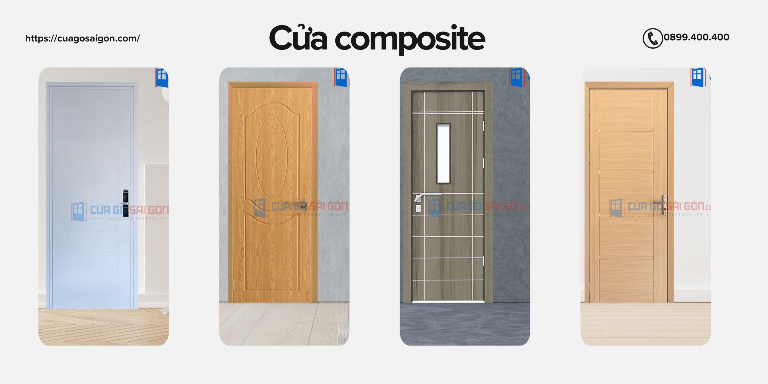 Cửa composite Tiền Giang có tính ứng dụng cực kỳ linh hoạt