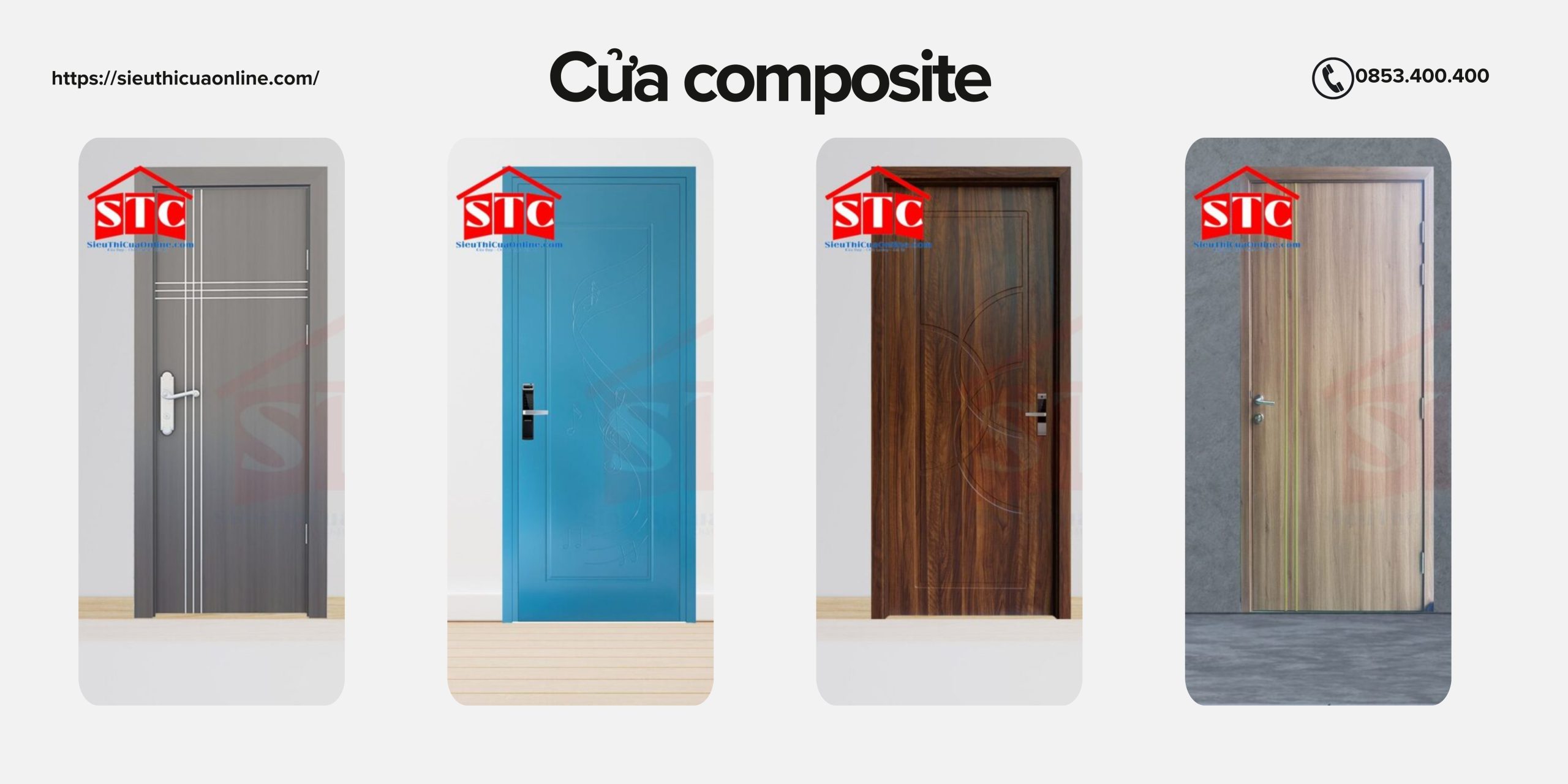 Độ chịu lực của cửa composite chỉ ở mức trung bình  