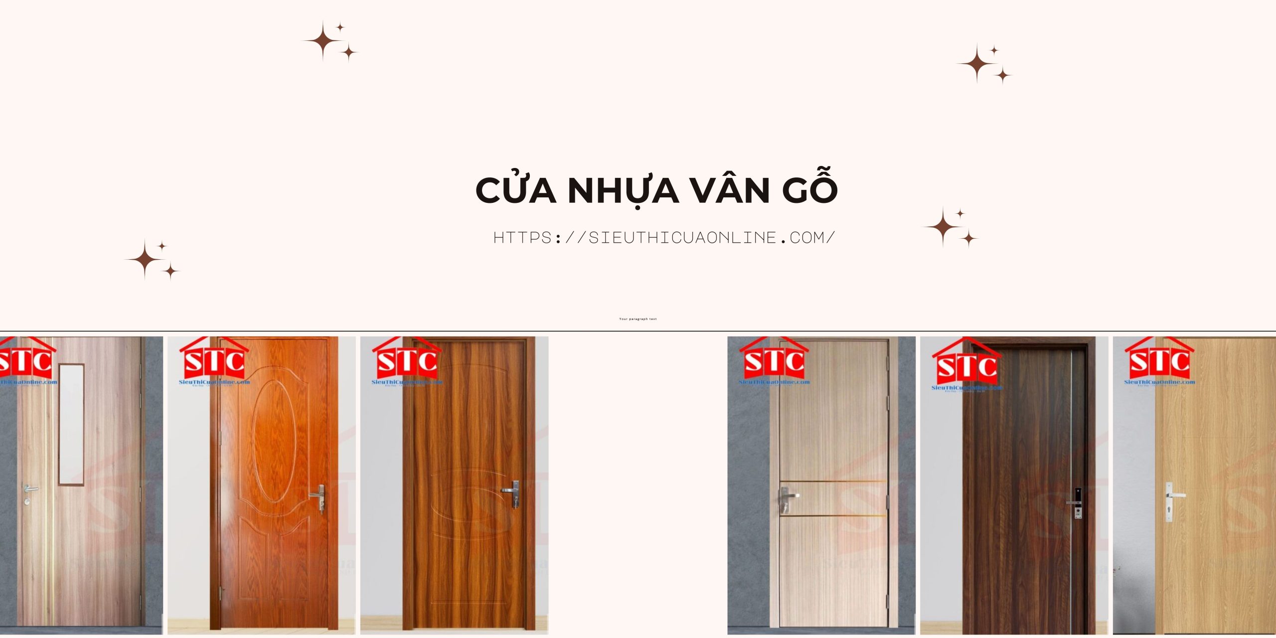 Mẫu cửa nhựa giả gỗ composite tại Hậu Giang