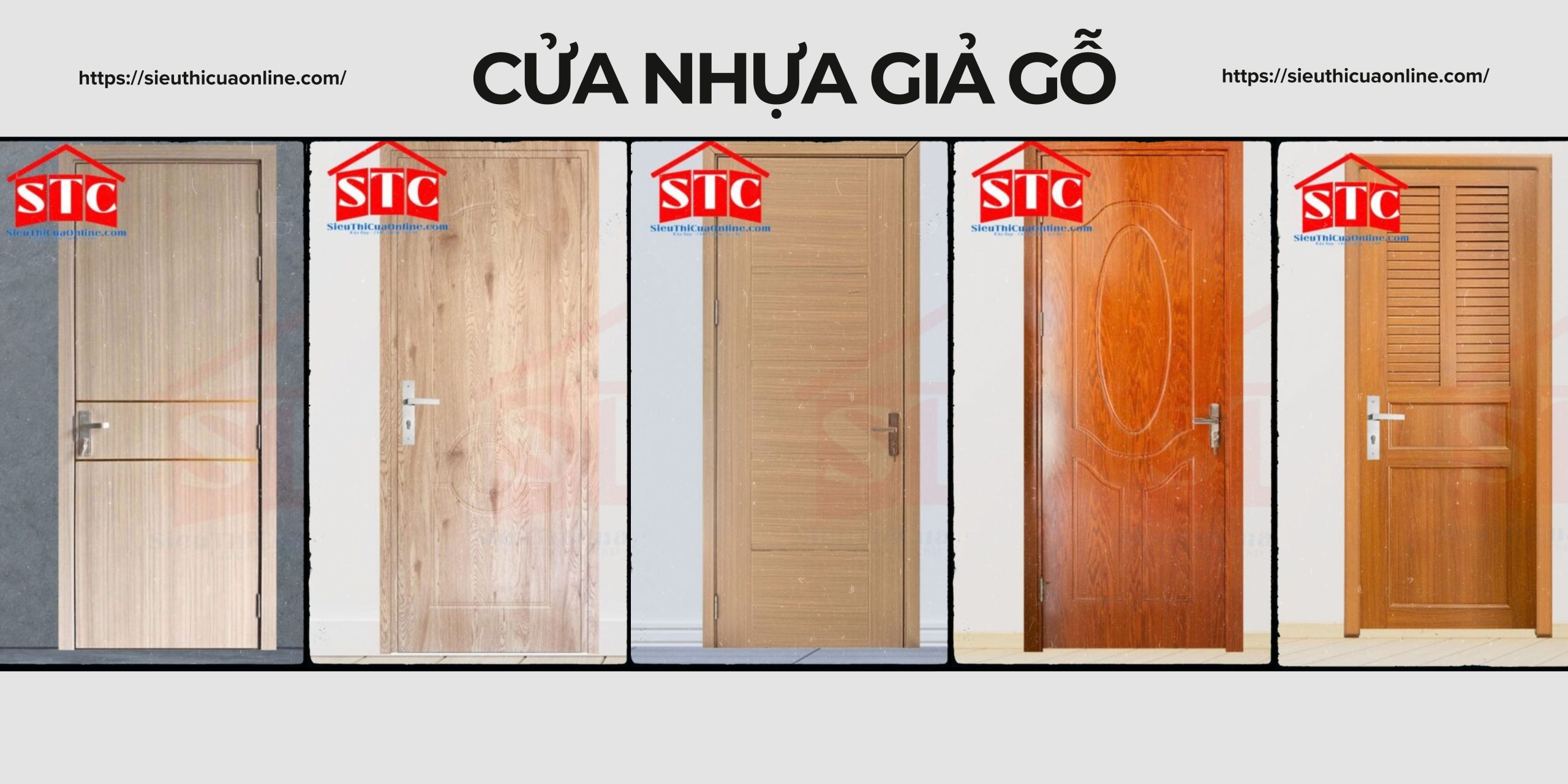 Mẹo chọn cửa nhựa giả gỗ theo ngân sách