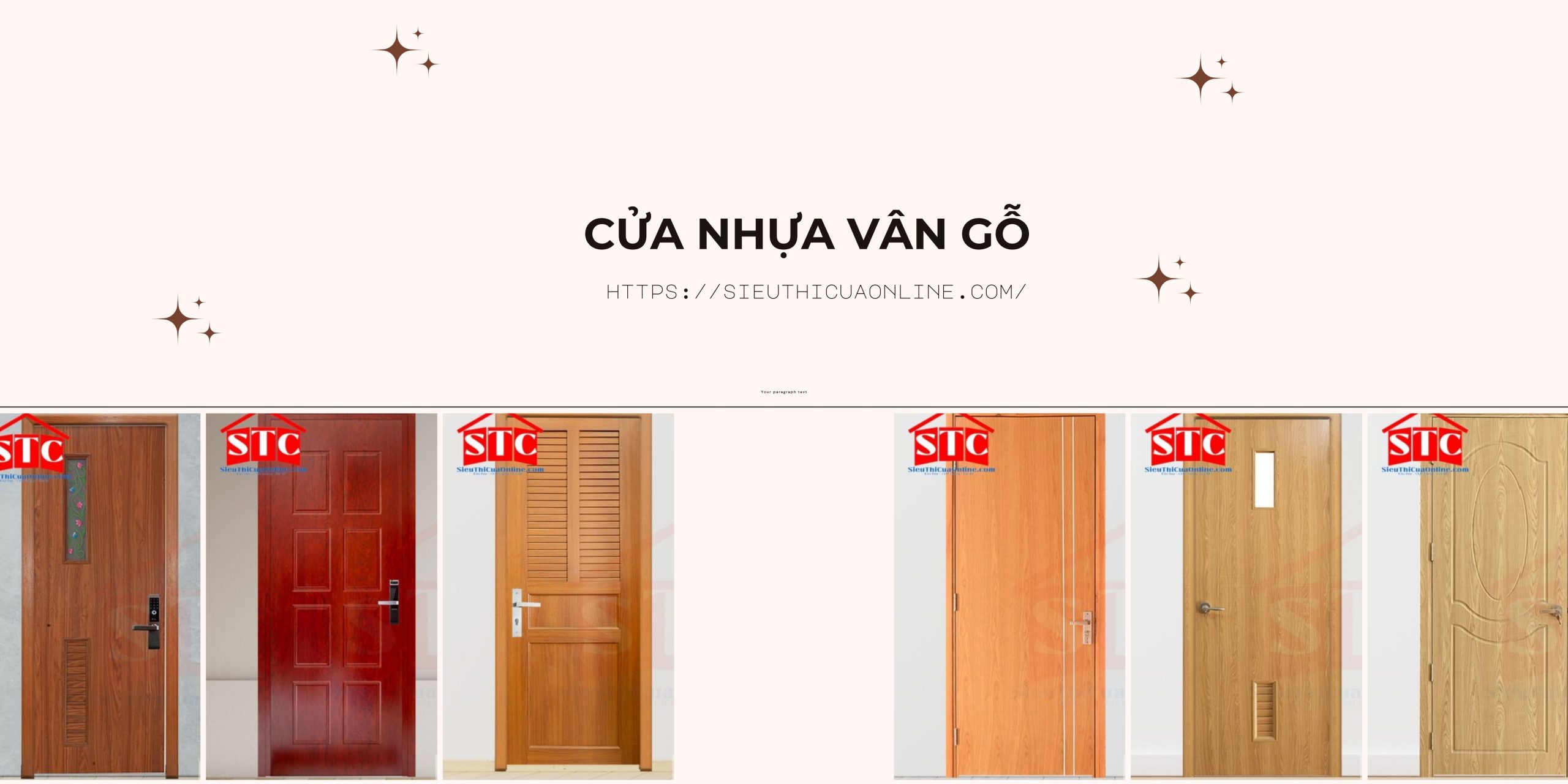 Những phân loại tại cửa nhựa giả gỗ Bến Tre