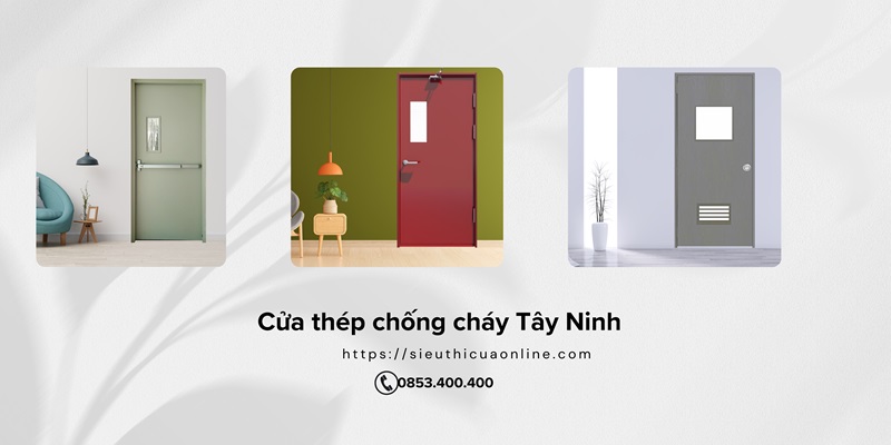 Kích thước tiêu chuẩn cửa chống cháy có chiều rộng khoảng từ 800 đến 1200mm