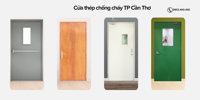 Mẫu cửa chống cháy TP Cần Thơ mới nhất hiện nay