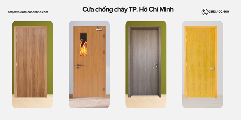 Cửa chống cháy TP. Hồ Chí Minh có đa dạng màu sắc, mẫu mã